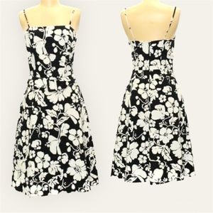 B. Smart Floral Belted Dress
